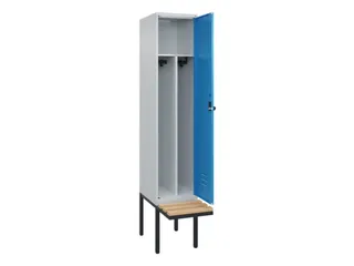 locker voor scheiding van kleding,HxBxD 2120x400x815mm,1vak - 2