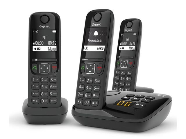 GIGASET A270 A Duo Noir Téléphone sans fil avec répondeur avec