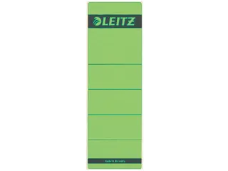 Rugetiket Leitz 1642 62x192mm Groen zelfklevend - 1