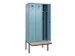 locker met bank,voor scheiding van kleding,HxBxD 2120x900x815mm,3vak