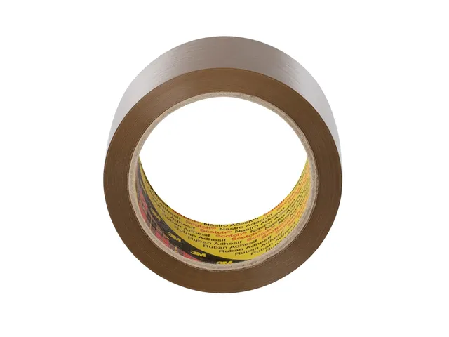 Verpakkingstape Scotch 371 50mmx66m bruin PP 6 rollen