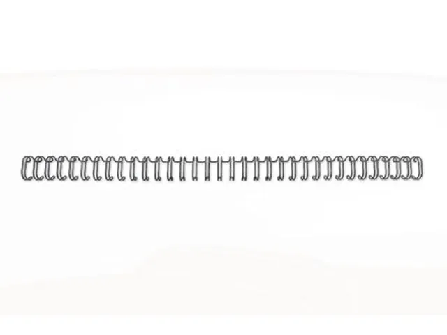Draadrug GBC 8mm 34-rings A4 zwart 100stuks