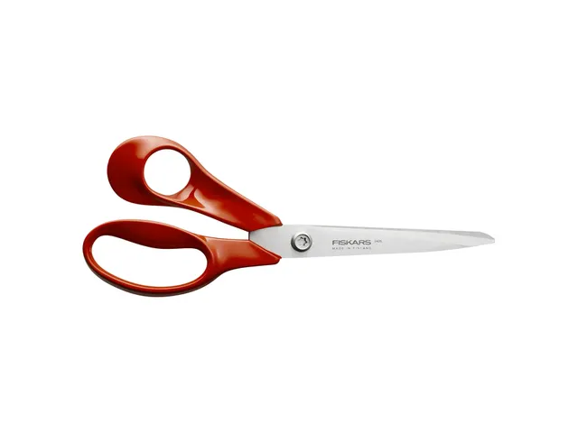 Schaar Fiskars Classic universeel 21cm links rood