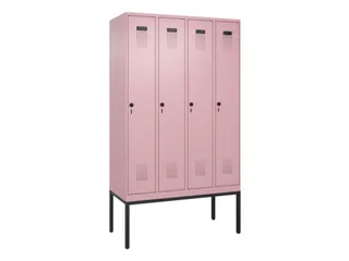 locker voor scheiding van kleding,HxBxD 2120x1200x500mm,4vak - 2