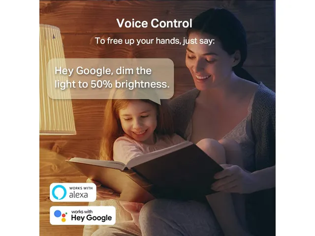 Smart Wi-Fi Light Bulb Multicolor Led Lamp E27 2 Pack