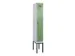 locker voor scheiding van kleding,HxBxD 2120x300x500mm,1vak