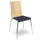 Houten Kuipstoel Zitschaal Beuken Stofbekleding Donkerblauw 4 Stuks