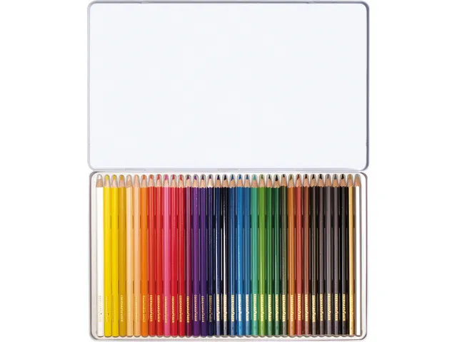 Kleurpotloden Eberhard Faber Classic metaaletui a 36 stuks