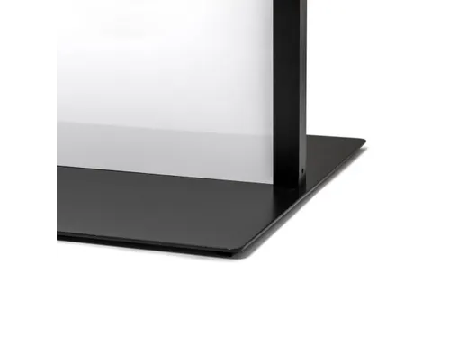 Totem Paneel+ Dubbelzijdige Display 70x200cm Zwart frame