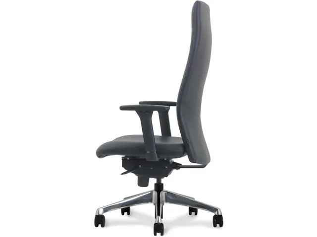 Fauteuil de direction Vienna Cuir noir
