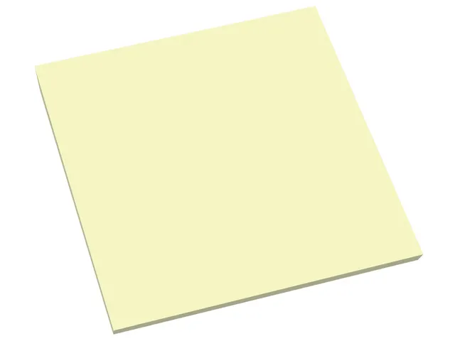 Notitieblok 300x300mm Giant Pad geel blok a 50 vel