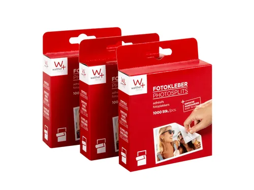 Fototape walther design 10x12mm 3x1000 stuks