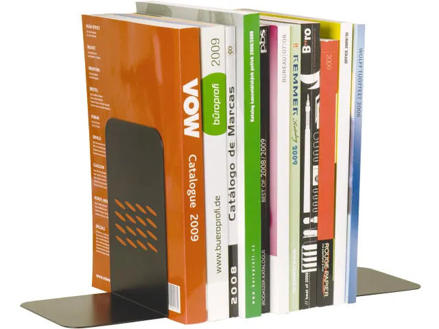 Boekensteun Zwart Set Van 2 Stuks