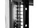 Verticale kabelmanager met D-ring haken 20U 91 cm