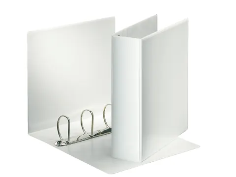 Presentatieringband A4 Maxi 4 rings 50mm D-mech Panorama Wit Extra