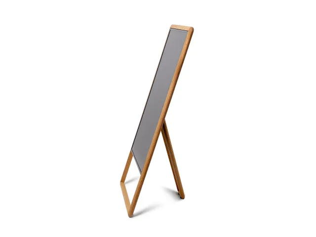 Chevalet numérique double face avec écran Samsung 43 bois