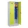 locker,HxBxD 1950x800x500mm,2vak,vak B 400mm,draaigrendel,sokkel