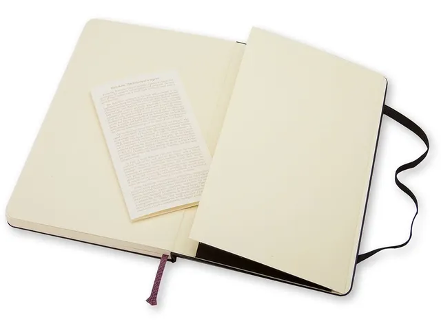 Notitieboek Moleskine pocket 90x140mm blanco hard cover zwart