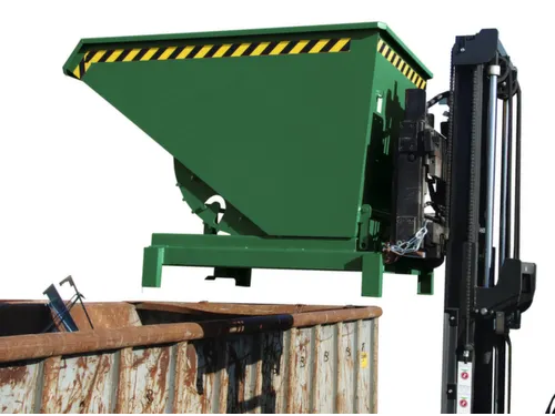 Zwaarlast-kiepbak,HxLxB 970x1260x1580mm,0,9m³,draagverm. 4000kg