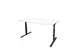 Extension Table Linesto Plus Réglable 160x80 Blanc Cadre Noir