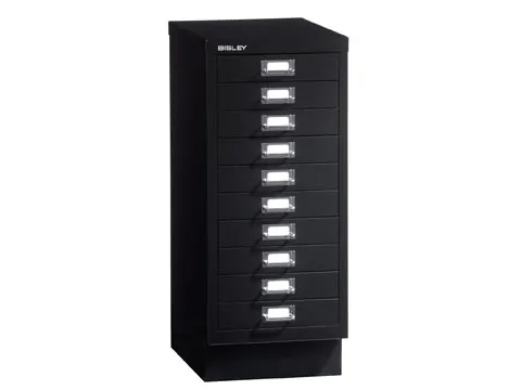 Bisley 10-Ladekast Zwart