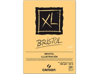 Bristolpapier Canson XL Bristol 50vel 180gr A4 extra wit - 2