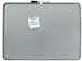 Tableau Blanc Nobo Slim Line 43x58cm Argent
