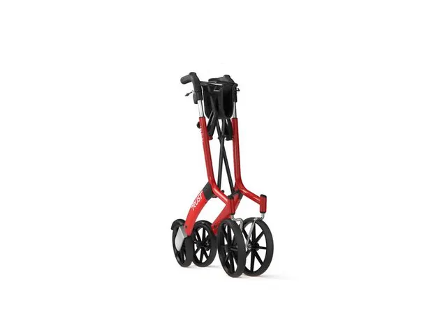 TrustCare Lichtgewicht rollator Let's Go Out Rood/Zwart