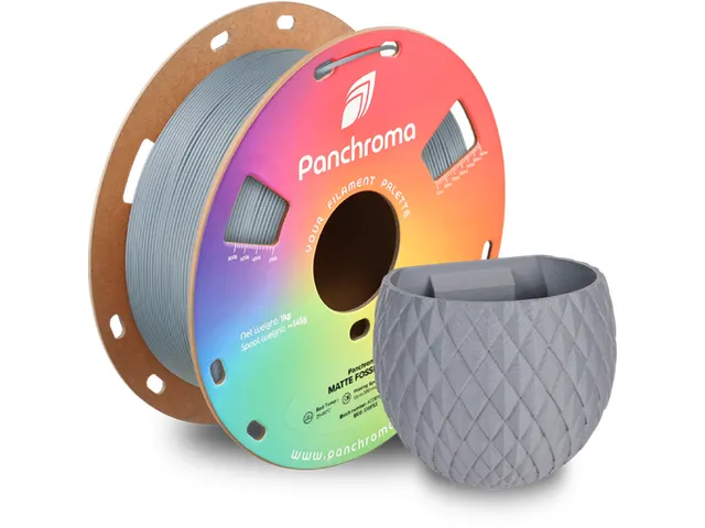PLA Matte 1,75mm grijs 1kg Panchroma 3D Filament