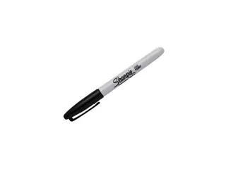 Viltstift Sharpie Fijne punt rond 0.9mm Blister à 2 stuks Zwart - 2