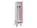 locker met bank,voor scheiding van kleding,HxBxD 2120x400x815mm,1vak