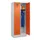locker,HxBxD 1950x800x500mm,2vak,vak B 400mm,cil.-slot,sokkel