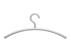 Kledinghanger MAUL acryl 460X190mm wit 5 stuks