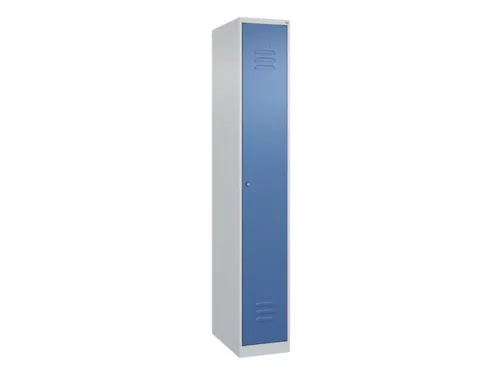 locker,HxBxD 1850x300x500mm,1vak,vak B 300mm,cil.-slot,staand op vloer