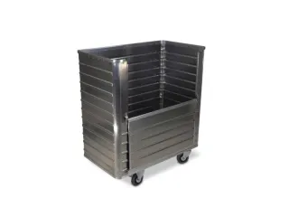 Bakwagen Aluminium Draagverm. 300Kg Lxbxh 1280X730X1430Mm 1050L - 1