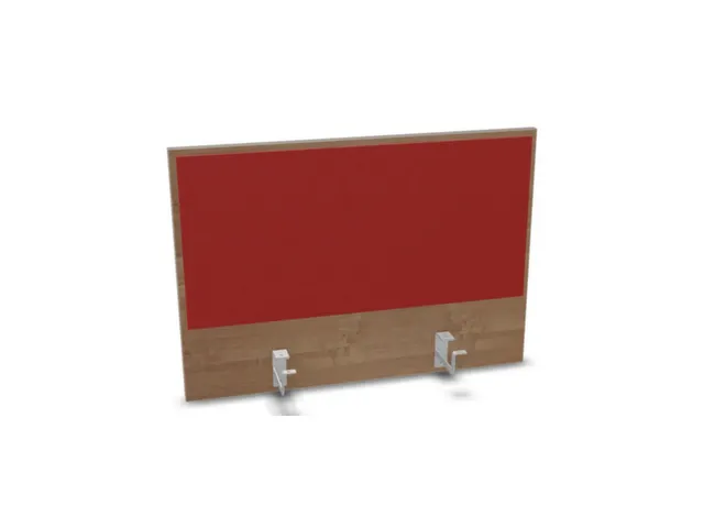 opzetpaneel bureau aanbouw achter B 800mm NT-cherry BN4011-rood