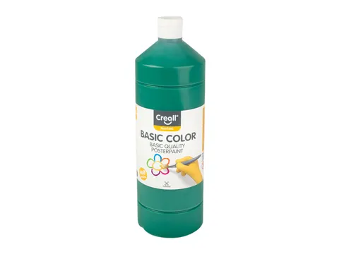 Plakkaatverf Creall basic donkergroen 1000ml