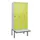 locker voor scheiding van kleding,HxBxD 2120x900x815mm,3vak