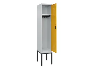 locker,HxBxD 2120x400x500mm,1vak,vak B 400mm,cil.-slot,voetonderstel - 1
