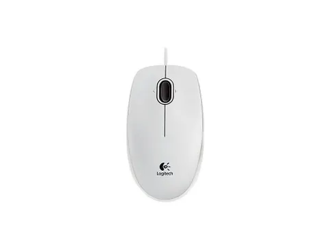 Logitech B100 Optische Muis wit