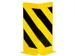 protection anti-collision rayonnage,p. intérieur,HxL 400x160mm,acier