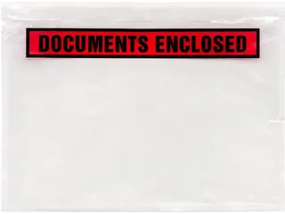 Paklijstenvelop Documents Enclosed Zelfklevend 225x165mm 1000 Stuks - 1