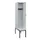 locker met bank,HxBxD 2120x400x815mm,1vak,vak B 400mm,draaigrendel
