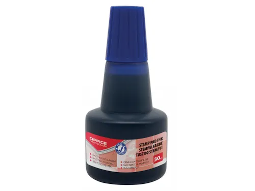 Stempelinkt 30ml blauw