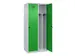 locker voor scheiding van kleding,HxBxD 1850x800x500mm,2vak