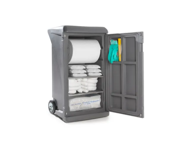 Noodset Voor Lekkage In De Caddy,V. Olieachtige Substanties