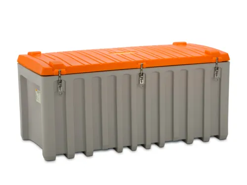 Opbergbox 750L H X B X D 800X 1700X 840Mm Grijs/oranje