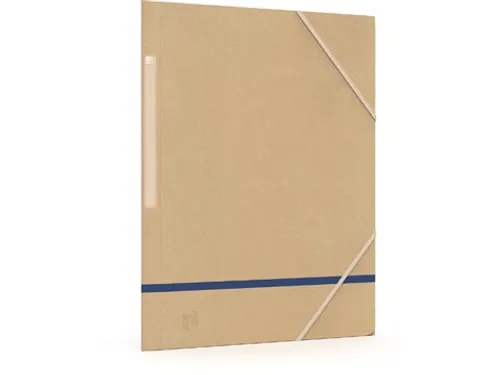 elastomap A4, karton, naturel assorti, 5 stuks