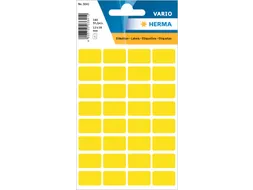 HERMA 3641 Universele etiketten 12x18mm Geel 160 stuks