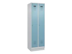 locker voor scheiding van kleding,HxBxD 1950x600x500mm,2vak
